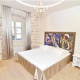 10 bedroom waterfront villa with pool near Dobrota, Kotor Bay, sleeps 22